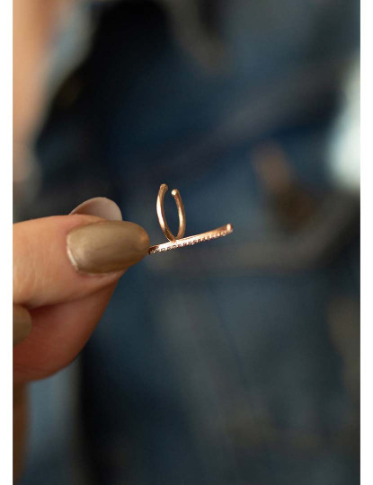 imagem de Brincos Senhora Rosa Dourado2