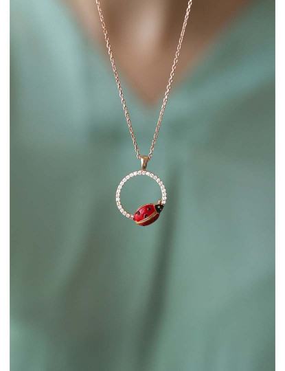 imagem de Colar Senhora Rosa Dourado2