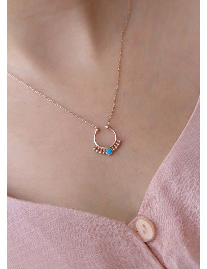 imagem de Colar Senhora Rosa Dourado1