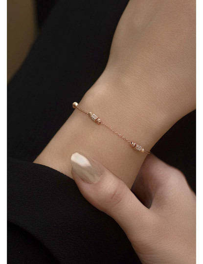 imagem de Pulseira Senhora Rosa Dourado1