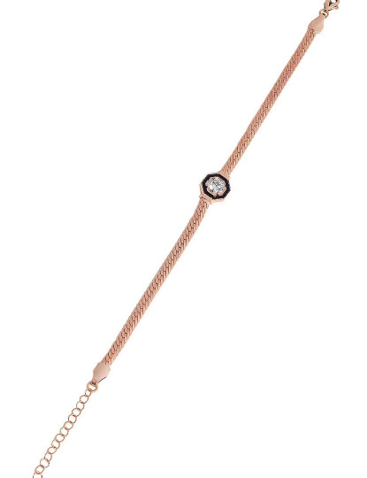imagem de Pulseira Senhora Rosa Dourado3