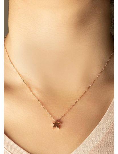 imagem de Colar Senhora Rosa Dourado1