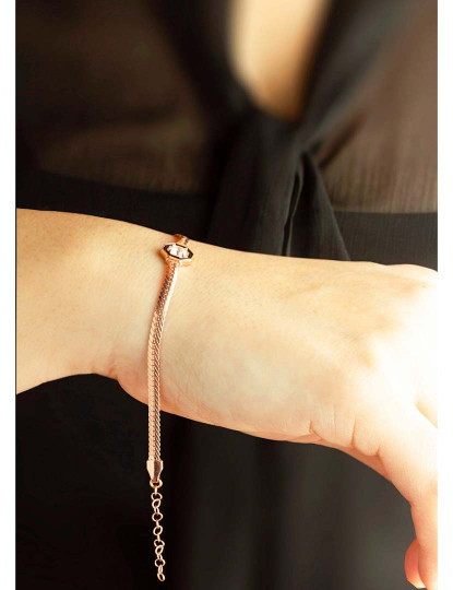 imagem de Pulseira Senhora Rosa Dourado2