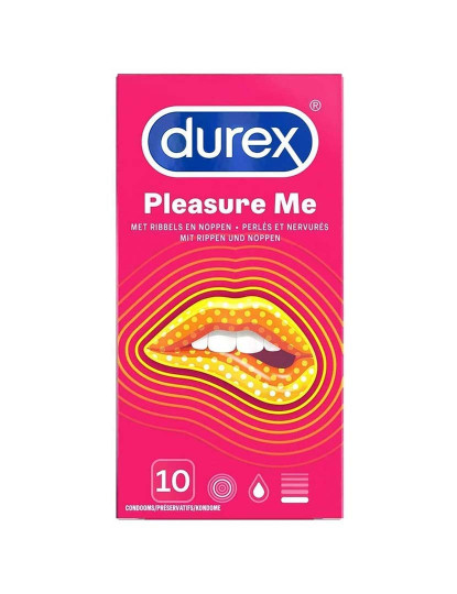 imagem de Preservativos Durex Pleasure Me 10 pcs2