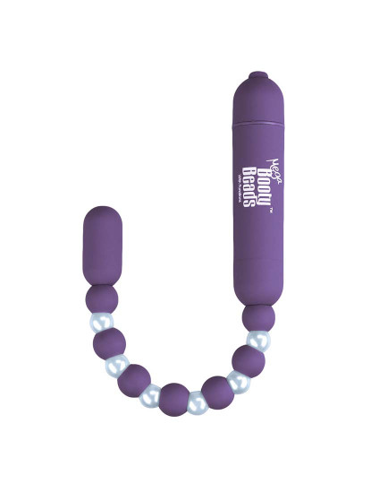 imagem de Plug Vibratório Butt PowerBullet Mega Booty Beads with 7 Functions Violet1