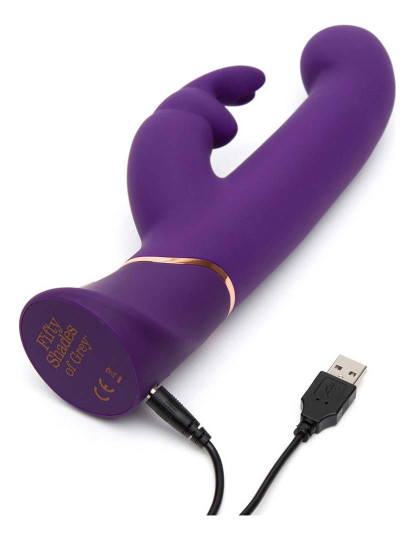 imagem de Vibrador Ponto G Rave Fifty Shades of Grey Roxo Violeta4