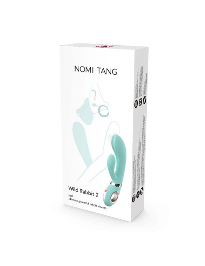 imagem de Vibrador Rabbit Nomi Tang Wild 2 Teal2