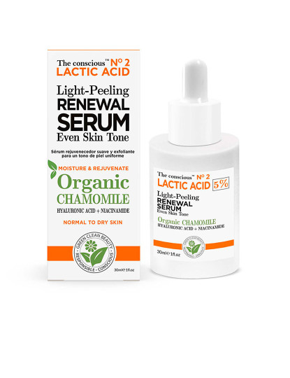 imagem de Lactic Acid Light Peeling Renewal Serum Organic Chamomile 30 Ml1