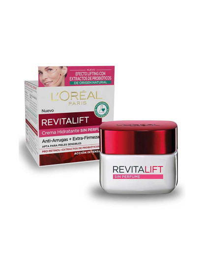 imagem de Protetor Pele Sensível Anti-Rugas Revitalift s/ Perfume SPF15 50Ml1