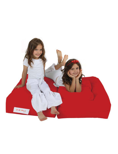 imagem de Pufe 2 Lugares Kids Vermelho7