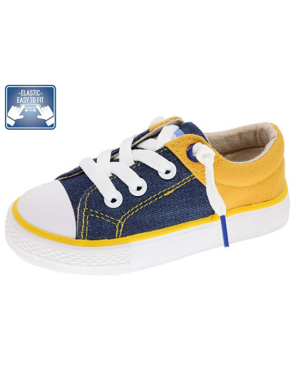 imagem de Sapato Lona Infantil Azul Marinho1