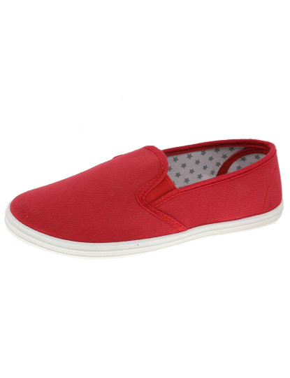 imagem de Sapato Lona Juvenil Vermelho1