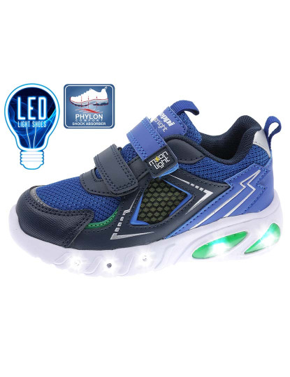 imagem de Sapato com Luzes Infantil Azul1