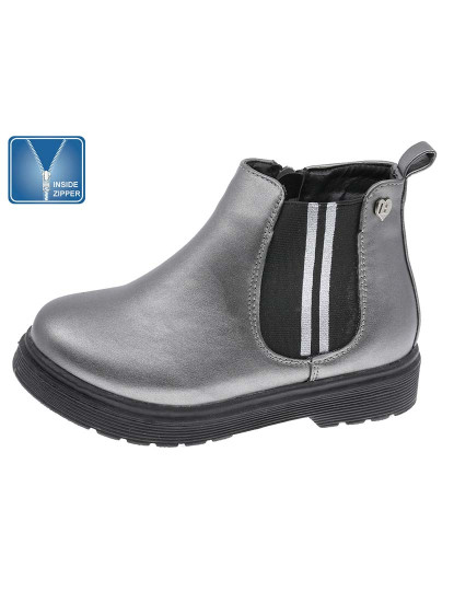 imagem de Bota Casual Infantil Prateado1