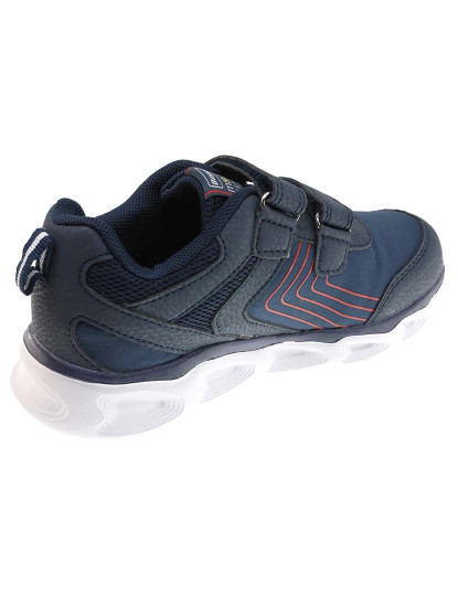 imagem de Sapato com Luzes Juvenil Azul Marinho3
