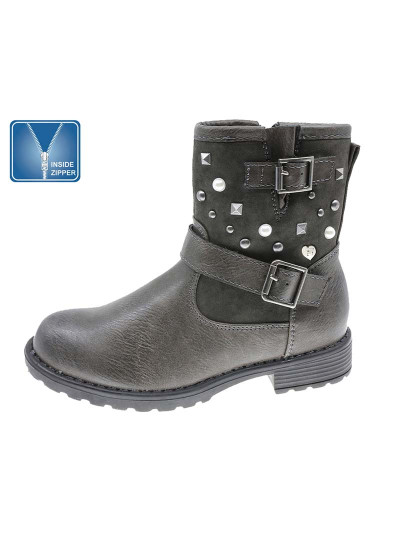 imagem de Bota Casual Beppi Juvenil Cinza Esc.1