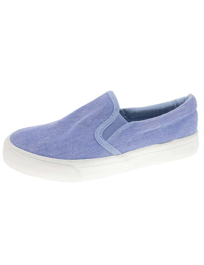 imagem de Sapato Lona Juvenil Azul Claro1