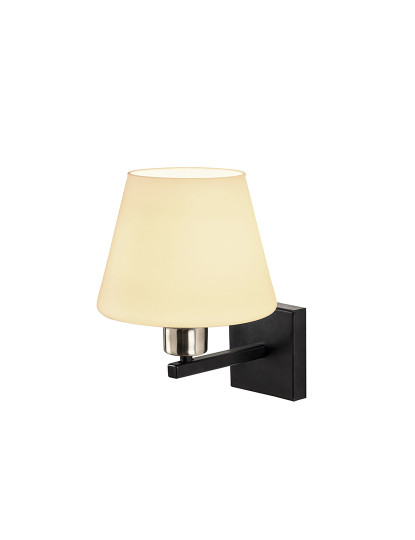 imagem de Candeeiro Parede Profil-4661 Preto Nickel Branco5