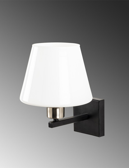 imagem de Candeeiro Parede Profil-4661 Preto Nickel Branco4