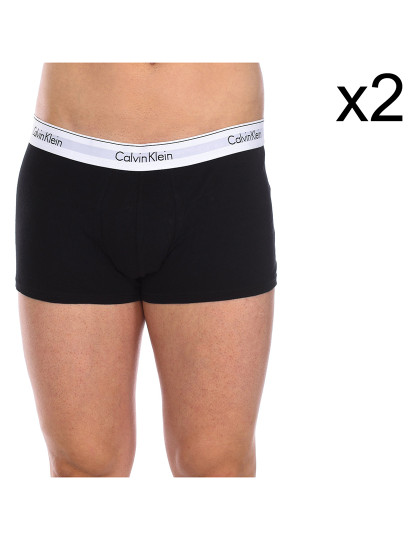 imagem de Pack 2 Boxers Homem Preto1