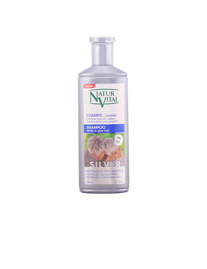 imagem de Champô Silver Cabelo Branco e Cinza 300 Ml Naturaleza e Vida1