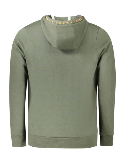 imagem de sweatshirt zip verde para homem2