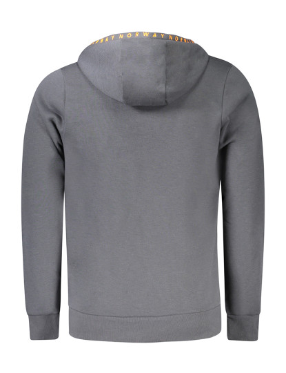 imagem de sweatshirt zip para homem cinza2