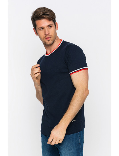 imagem de T-Shirt Homem Azul Marinho3