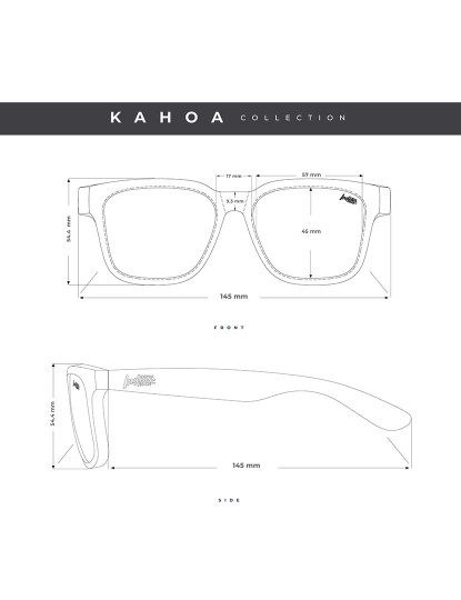 imagem de Óculos de Sol Kahoa Unisexo Verde e Preto6
