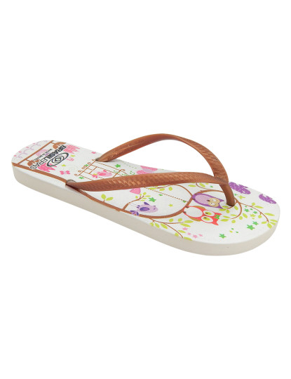 imagem de Chinelos Printed Owl de Senhora Castanhas2