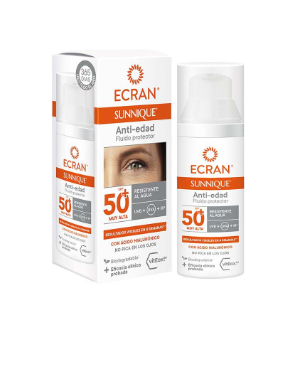 imagem de Sunnique Anti-Idade Facial SPF50+ 50  ml1