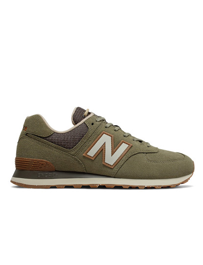 new balance 574 classic verde