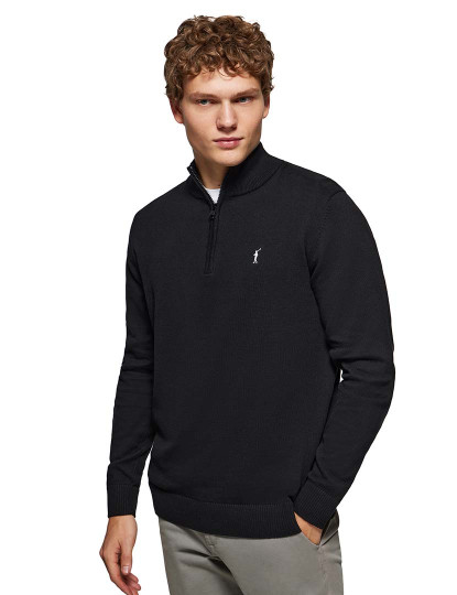 imagem de Pullover Homem Rigby Go Zipper Neck Vl 12Gg Preto1