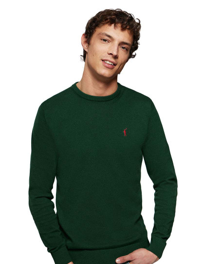imagem de Pullover Homem Rigby Go Classic Vl U 12Gg Verde Garrafa3