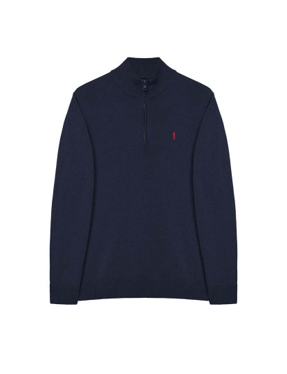 imagem de Pullover Homem Rigby Go Zipper Neck Vl 12Gg Azul Navy7