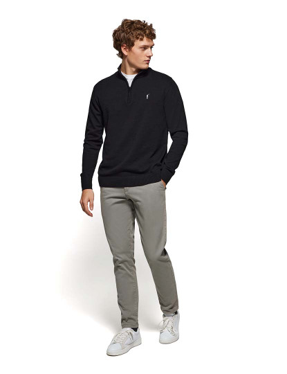 imagem de Pullover Homem Rigby Go Zipper Neck Vl 12Gg Preto4
