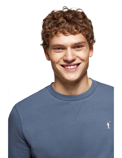 imagem de Sweatshirt Homem Rigby Go Sweat B Fl Il Azul Denim3