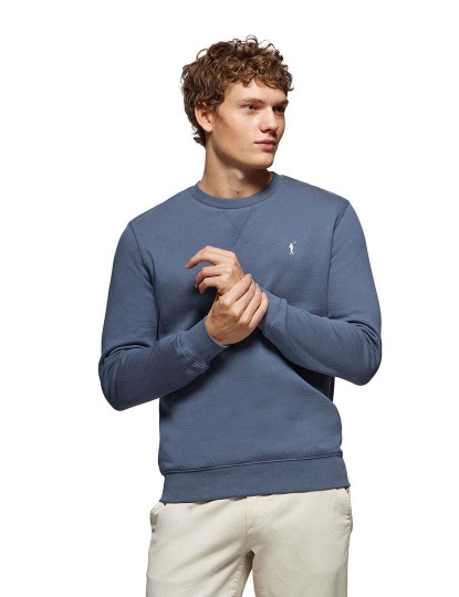 imagem de Sweatshirt Homem Rigby Go Sweat B Fl Il Azul Denim1