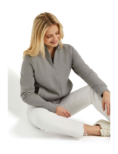 imagem de Sweatshirt Senhora Rigby Go W Zippered Sweat B Ft Cinza5