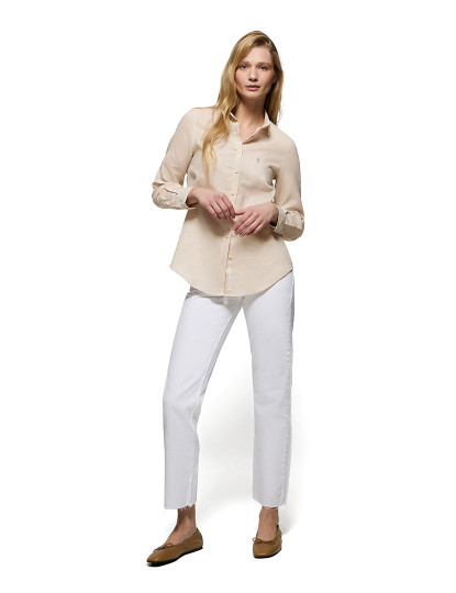 imagem de Camisa Mulher Ls Algodão-Linho Regular Fit4