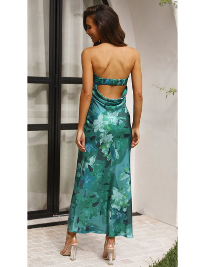 imagem de Vestido de Senhora Verde Floral2