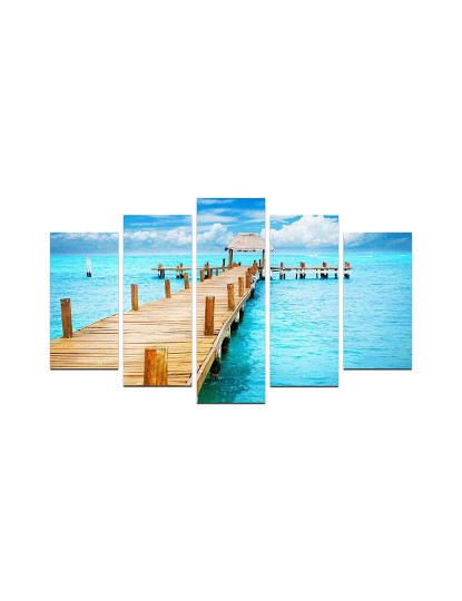 imagem de Pack 5 Pinturas Mdf Pontão2