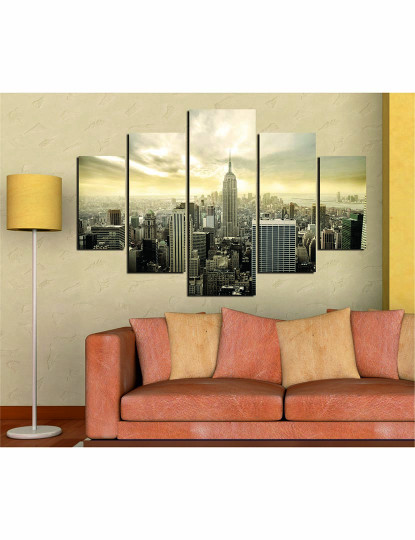 imagem de Pack 5 Pinturas Mdf New York City1