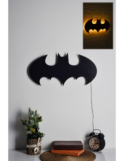imagem de Iluminação Led Decorativa Batman Amarelo1