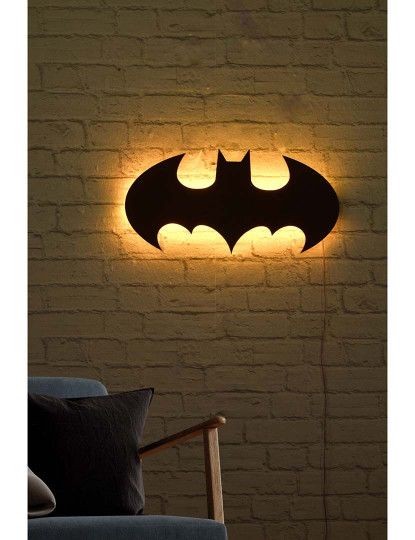 imagem de Iluminação Led Decorativa Batman Amarelo3