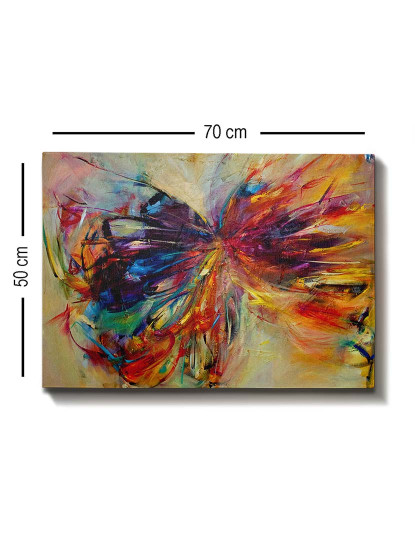 imagem de Pintura Tela Decorativa WD Multicolor 3