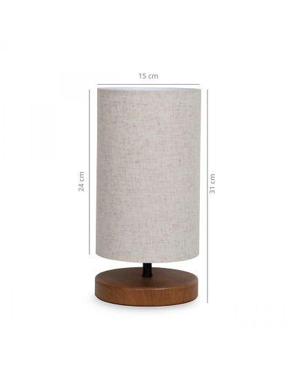 imagem de Candeeiro Mesa AYD-2785 Creme4