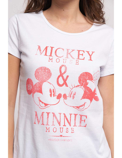 imagem de T-Shirt Minnie Senhora Branco2