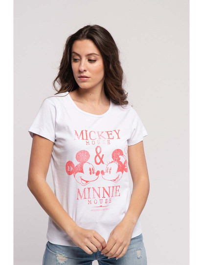 imagem de T-Shirt Minnie Senhora Branco1