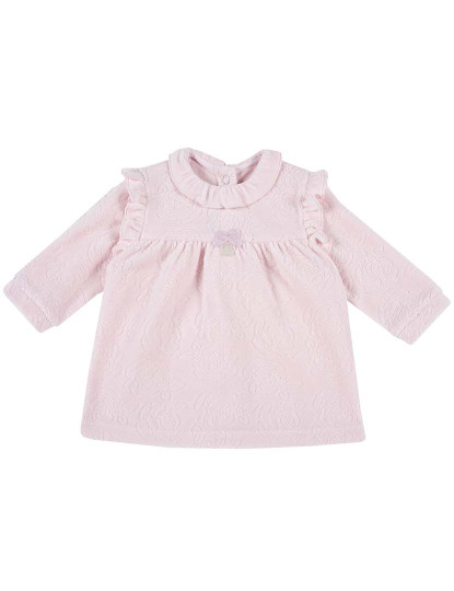 imagem de Vestido M. Comprida Menina Rosa Claro1